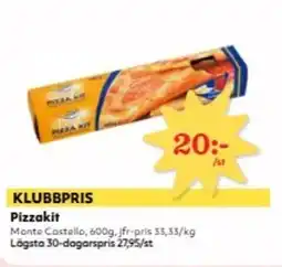 Hemköp Pizzakit erbjuda