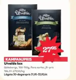 Hemköp Utvalda kex erbjuda