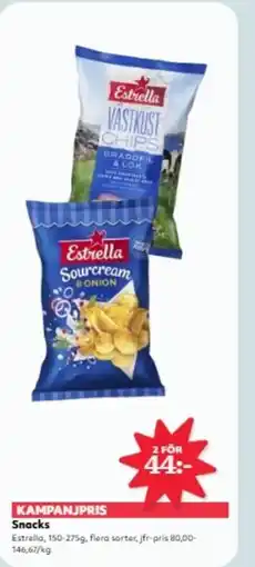 Hemköp Snacks erbjuda