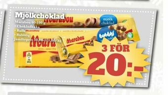 Mjölkchoklad