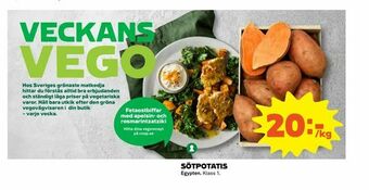 Coop Extra Sötpotatis erbjuda