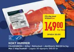 Willys Kokt Hummer erbjuda