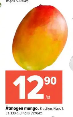 Coop Extra Ätmogen mango erbjuda