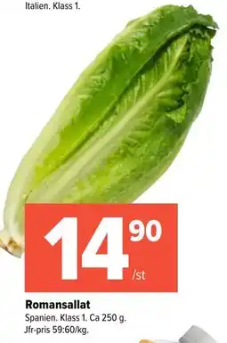 Coop Extra Romansallat erbjuda