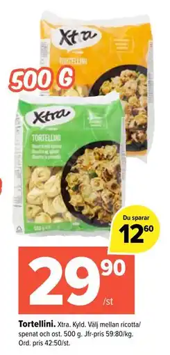 Coop Extra Tortellini erbjuda