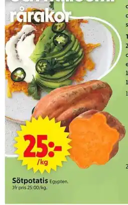 ICA Supermarket Sötpotatis erbjuda