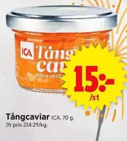 ICA Supermarket ICA Tångcaviar erbjuda