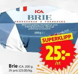 ICA Supermarket ICA Brie erbjuda