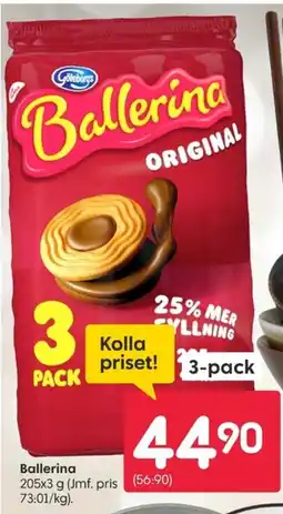 Rusta Ballerina erbjuda