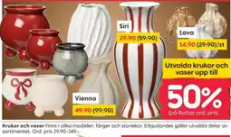 Rusta Krukor och vaser erbjuda