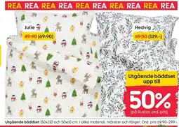 Rusta Utgående bäddset erbjuda