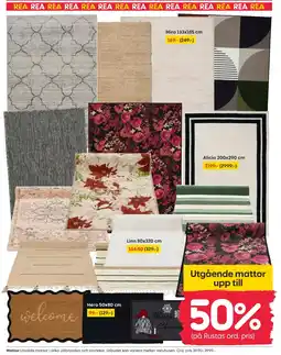 Rusta Mattor erbjuda