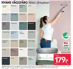 Rusta Väggfärg Nyans erbjuda