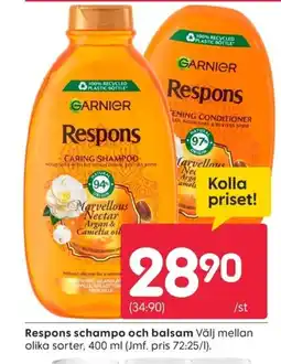 Rusta Respons schampo och balsam erbjuda