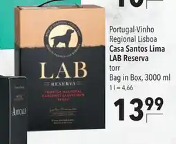 Citti Casa Santos Lima LAB Reserva, EUR 13.99 erbjuda