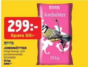 JORDNÖTTER