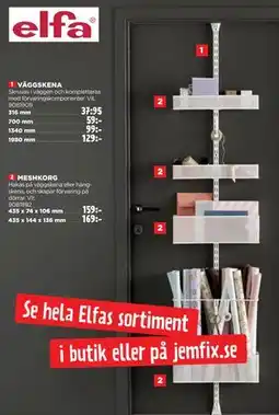 Jem&Fix VÄGGSKENA erbjuda