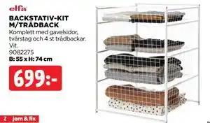 Jem&Fix BACKSTATIV-KIT M/TRÅDBACK erbjuda