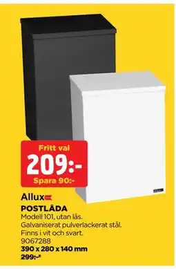 Jem&Fix POSTLÅDA erbjuda