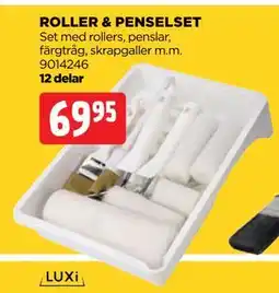 Jem&Fix ROLLER & PENSELSET erbjuda