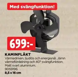 Jem&Fix KAMINFLÄKT erbjuda