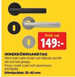 Jem&Fix INNERDÖRRHANDTAG erbjuda