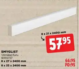 Jem&Fix SMYGLIST erbjuda