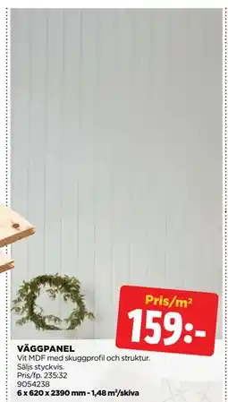 Jem&Fix VÄGGPANEL erbjuda