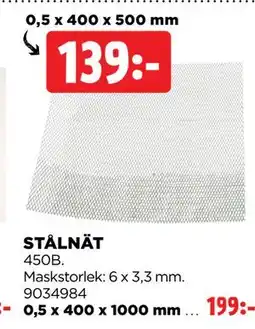 Jem&Fix STÅLNÄT erbjuda