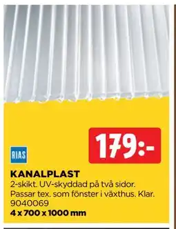 Jem&Fix KANALPLAST erbjuda