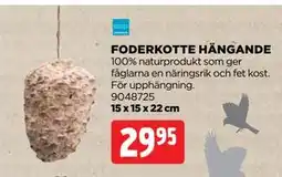 Jem&Fix FODERKOTTE HÄNGANDE erbjuda