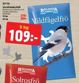 Jem&Fix VILDFÅGELFRÖ erbjuda