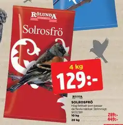 Jem&Fix SOLROSFRÖ erbjuda