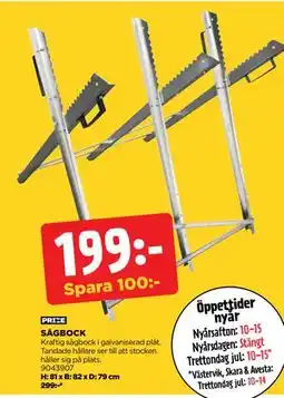 Jem&Fix SÅGBOCK erbjuda