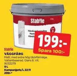 Jem&Fix VÄGGFÄRG erbjuda