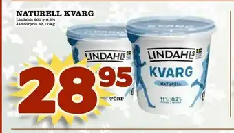 Din Mat Naturell kvarg erbjuda