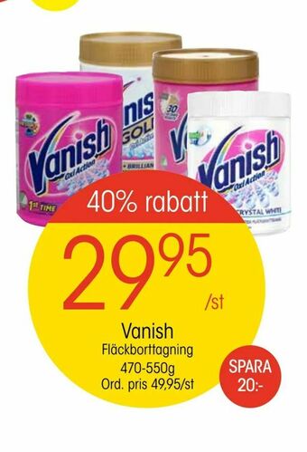 EKO Vanish erbjuda