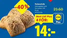 Lidl Flerkornsfralla erbjuda