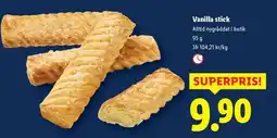 Lidl Vanilla stick erbjuda