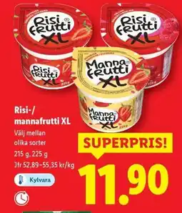 Lidl Risi-/ mannafrutti XL erbjuda