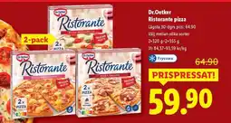 Lidl Dr.Oetker Ristorante pizza erbjuda