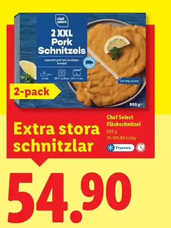 Chef Select Fläskschnitzel