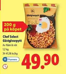 Lidl Chef Select Gästgivarpytt erbjuda