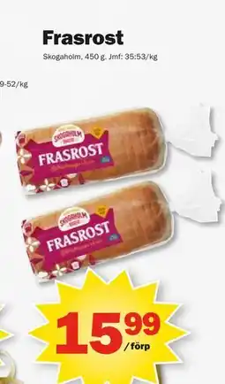 Pekås Frasrost erbjuda