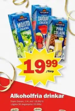 Pekås Alkoholfria drinkar erbjuda