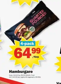Pekås Hamburgare erbjuda