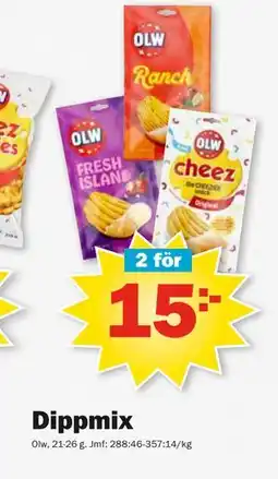 Pekås Dippmix erbjuda