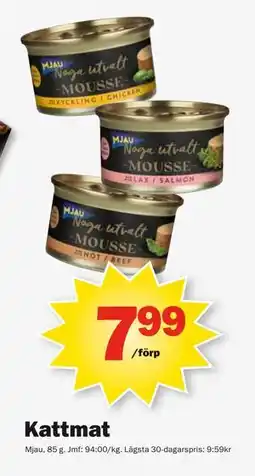 Pekås Kattmat erbjuda