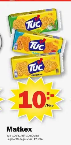 Pekås Matkex erbjuda