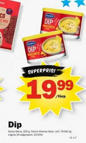 Pekås Dip erbjuda